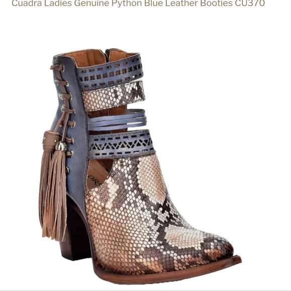 Quadra Ladies Python Booties - Picture 8 of 8